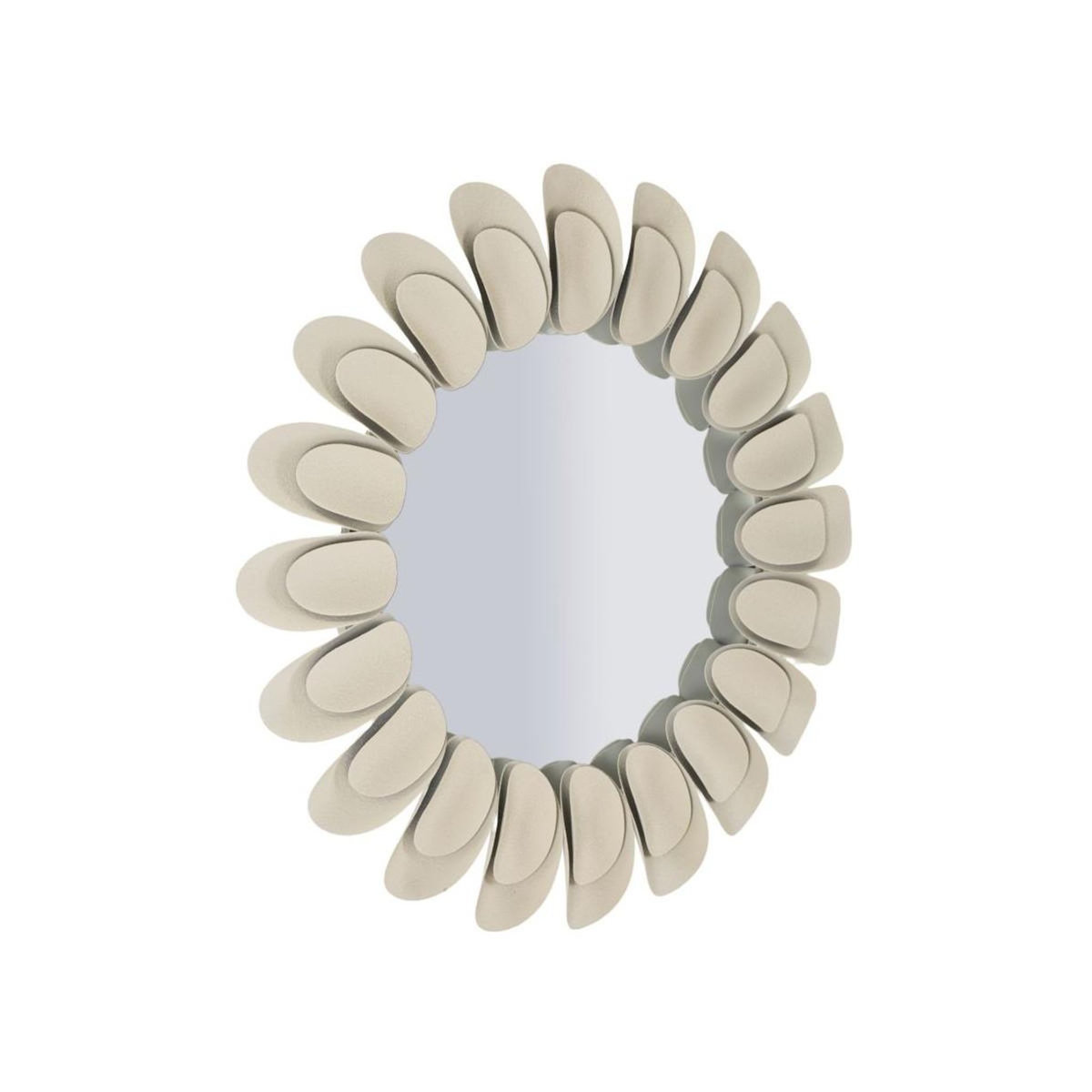 Paris Prix Miroir Mural Design  Dune  85cm Crème