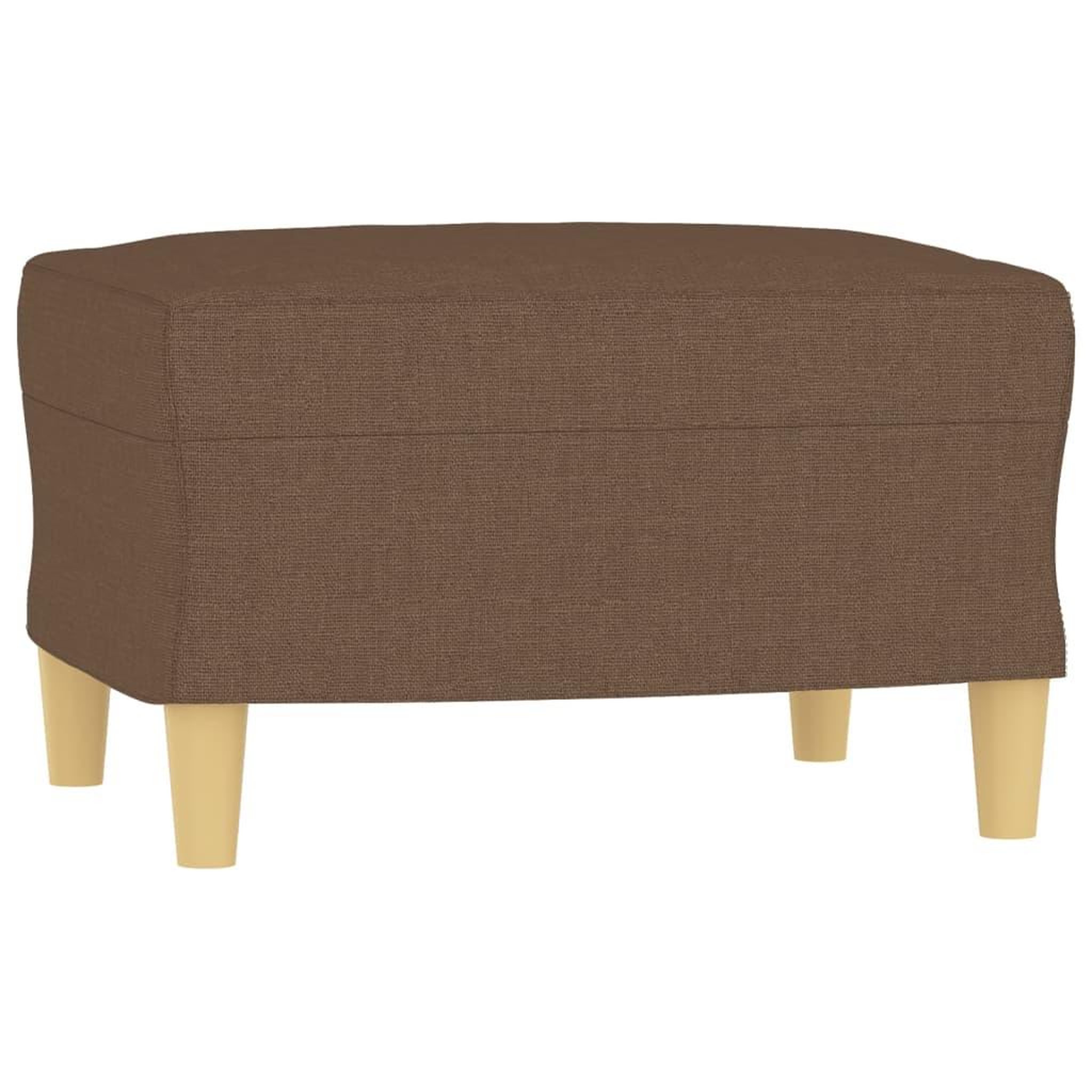 Voir la diapositive 5 : VIDAXL Ensemble de canapes 3 pcs avec coussins marron tissu