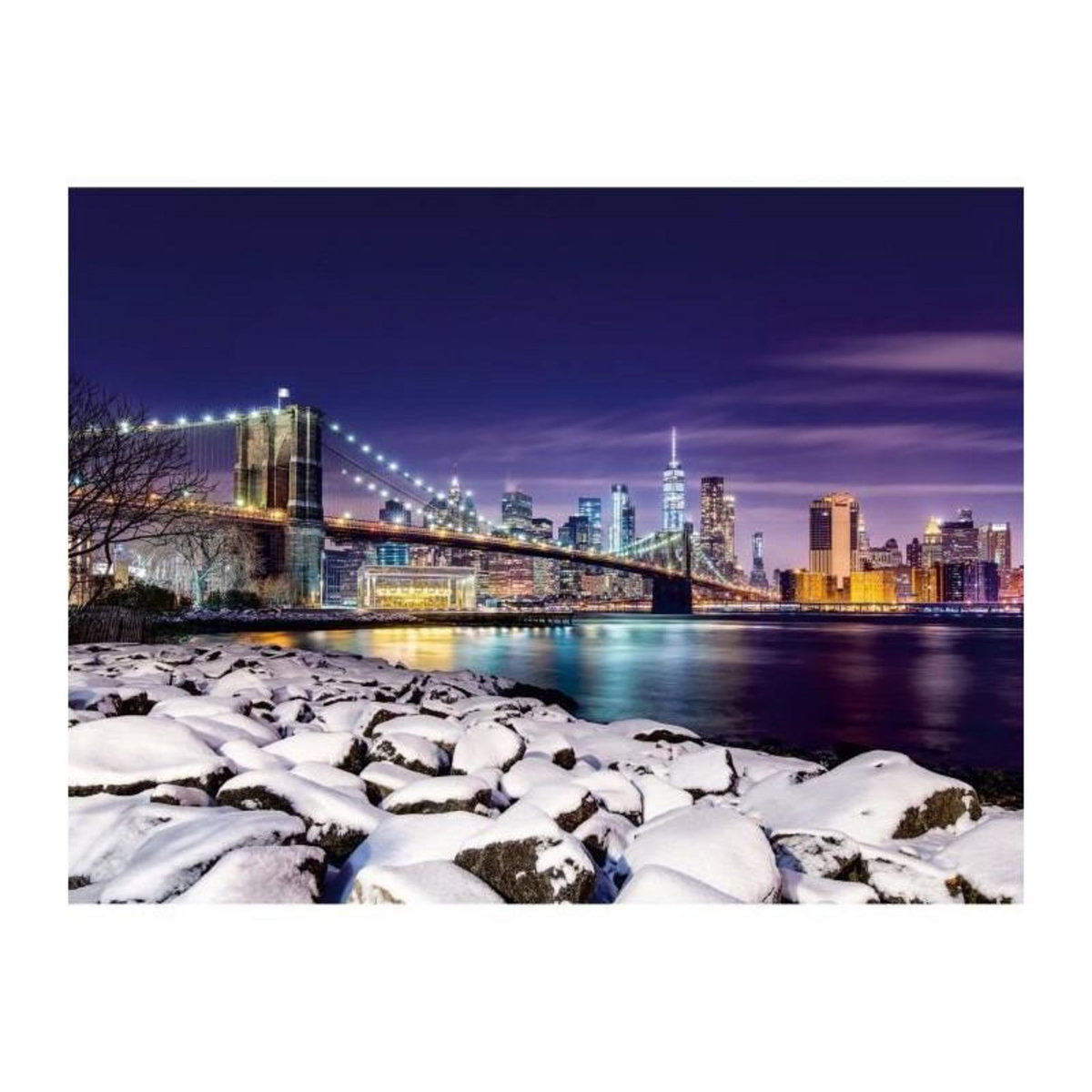 RAVENSBURGER Ravensburger-Puzzle 1500 pieces-New York en hiver-Adultes & enfants des 14 ans-Puzzle de qualité supérieure 80x60cm-12000734