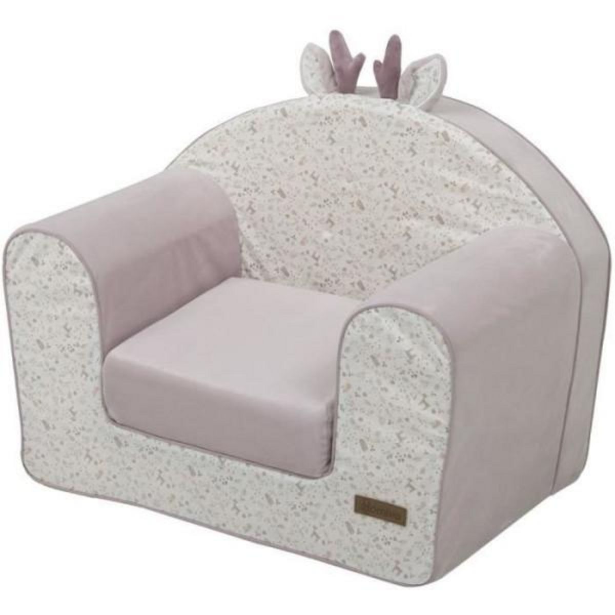 DOMIVA Fauteuil - Chaise - Bebe - Enfant  club Lilas - DOMIVA - 43x55.5cm HT 50cm - Pour bébé fille a partir de 9 mois