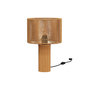 Voir la diapositive 1 : Rendez vous déco Lampe en papier de corde et socle en rondin de bois-Mira