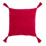 Voir la diapositive 1 : Paris Prix Coussin Déco Carrée  Fayola  45x45cm Rose
