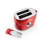 Voir la diapositive 6 : KITCHENCOOK Grille Pain Style Rétro Double Fentes Retro Toast Rouge Kitchencook