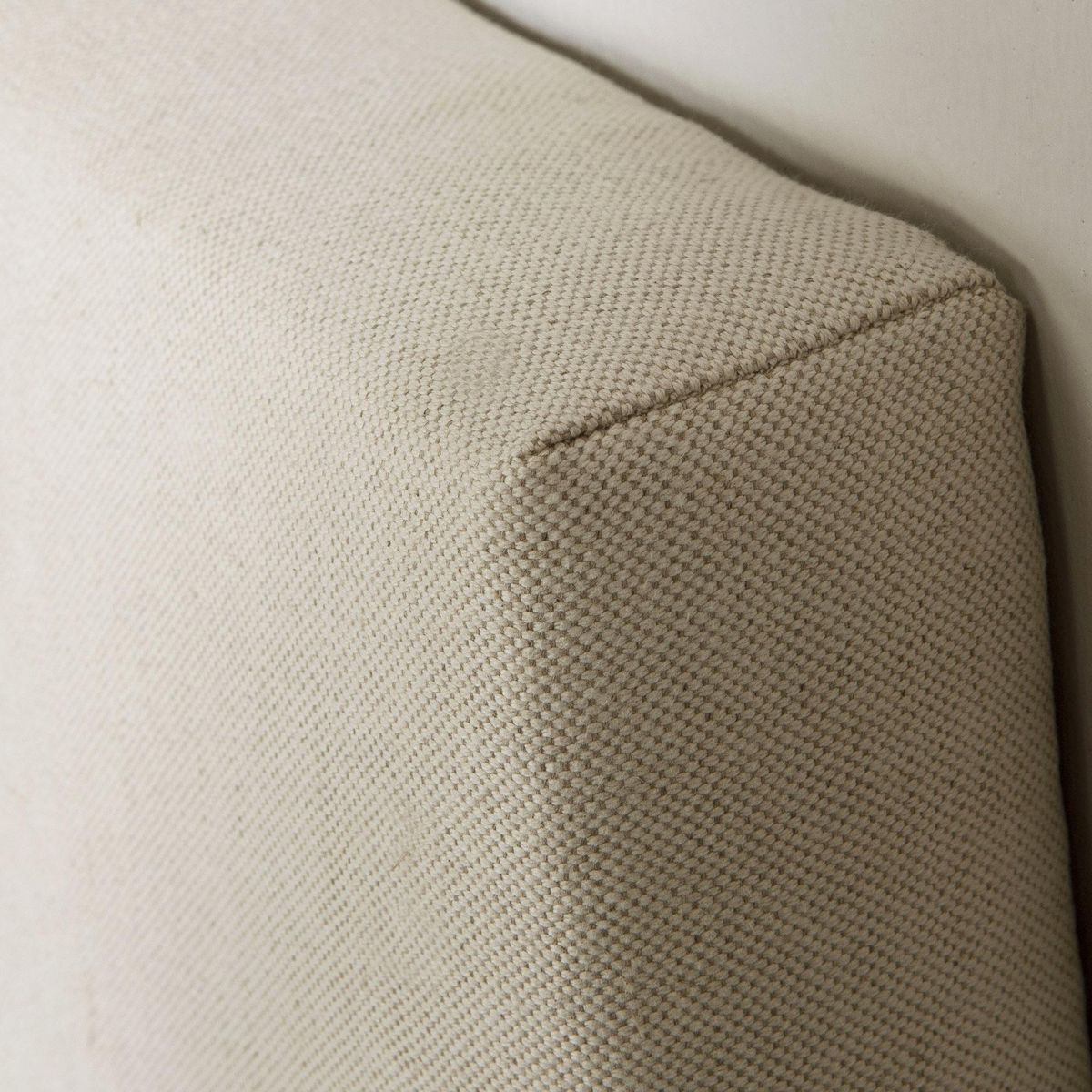 MARCKONFORT Tête de lit tapissée Tagomago 150x60 cm de Lin Naturel, 8 cm d'épaisseur