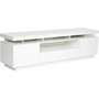 Voir la diapositive 1 : Habitat et Jardin Meuble TV LED Laqué  Ruth  - 165 x 40 x 49 cm - Blanc