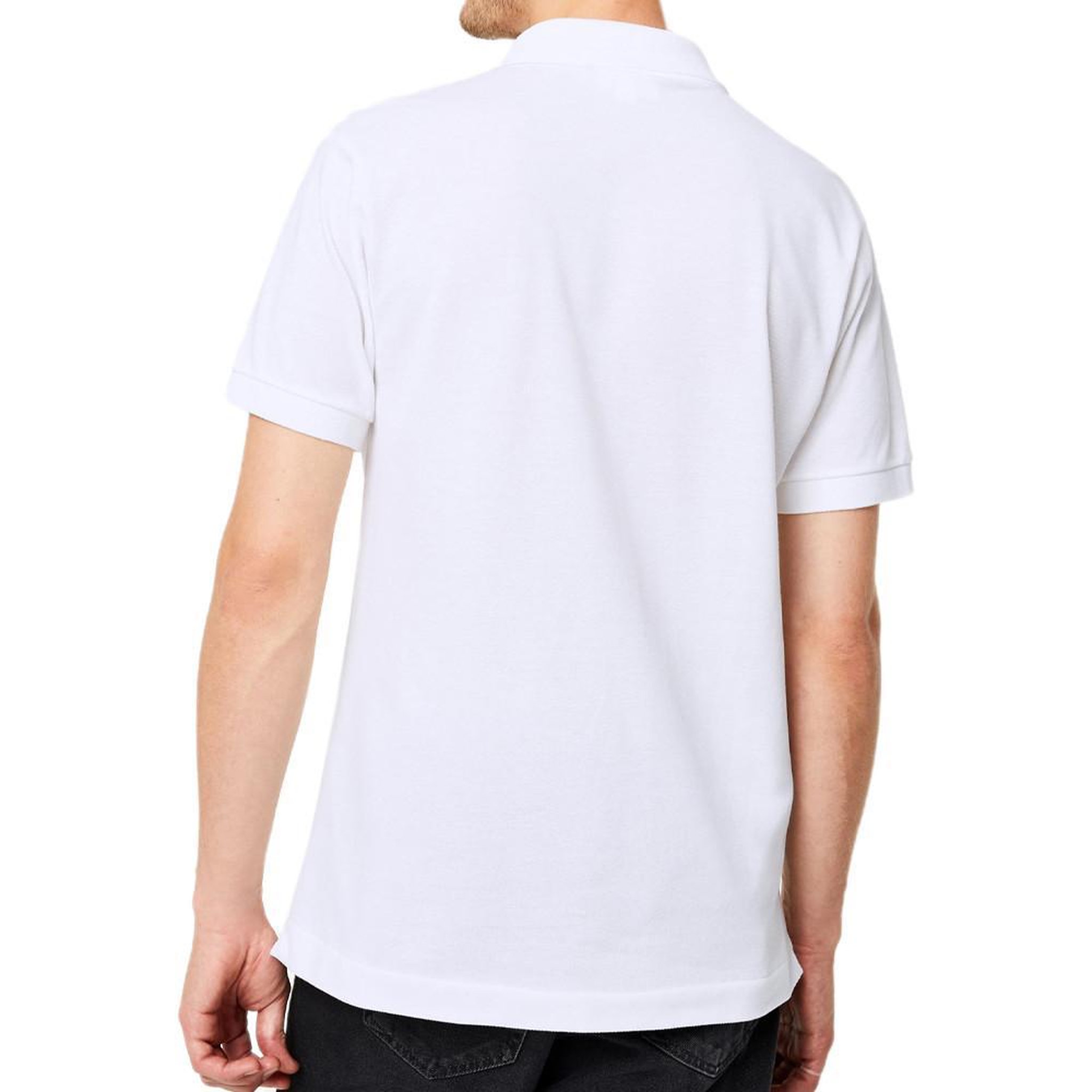 Voir la diapositive 2 : Lacoste Polo Blanc Homme Lacoste L12.12