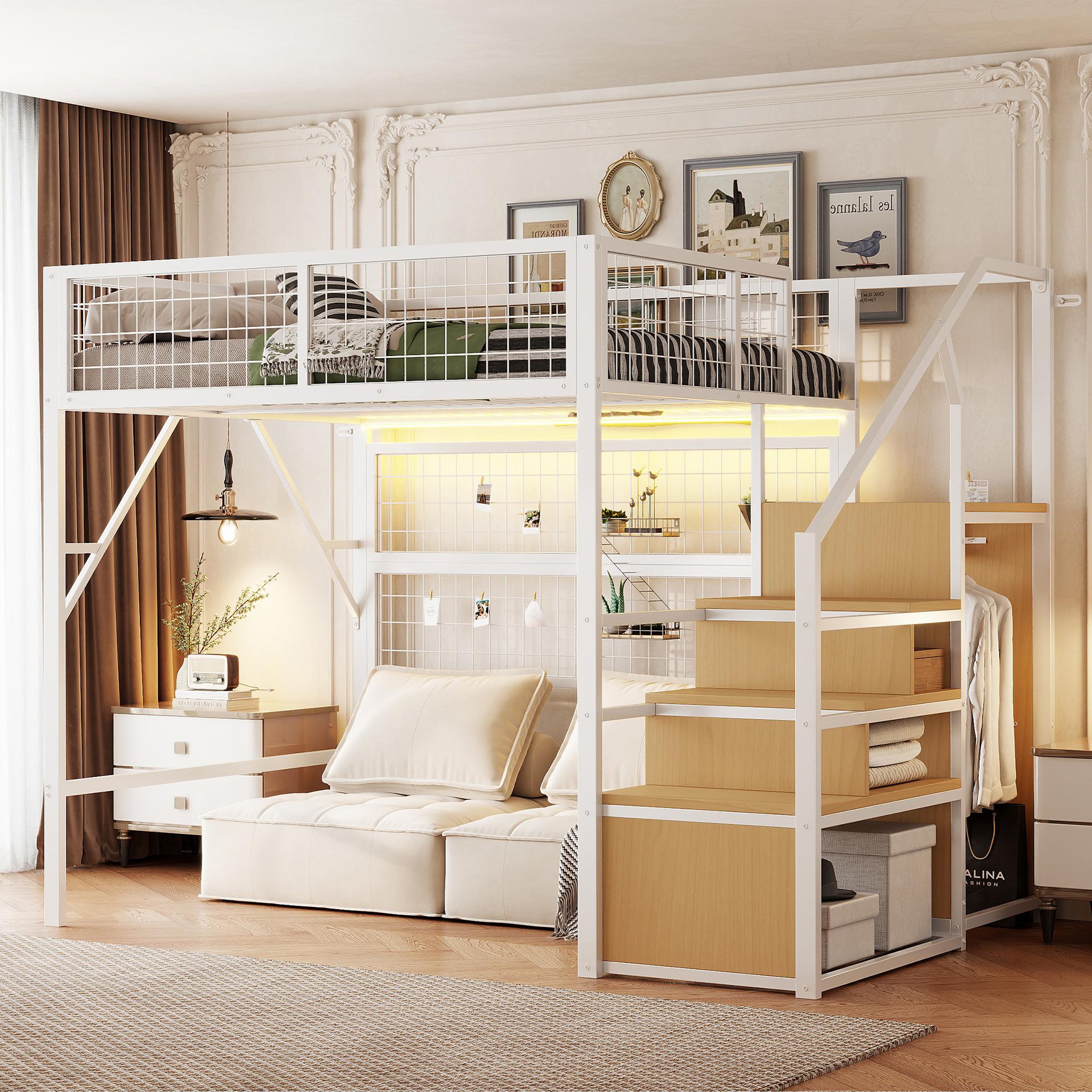 Voir la diapositive 2 : MERAX Lit mezzanine