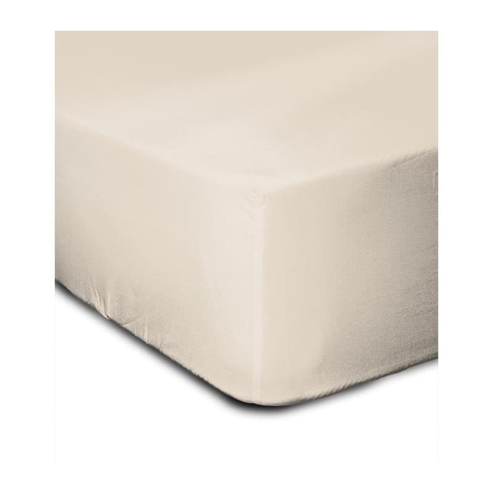 LOVELY HOME Drap housse - 100% coton - 140 x 190 + Bonnet 35 cm - LOVELY HOME