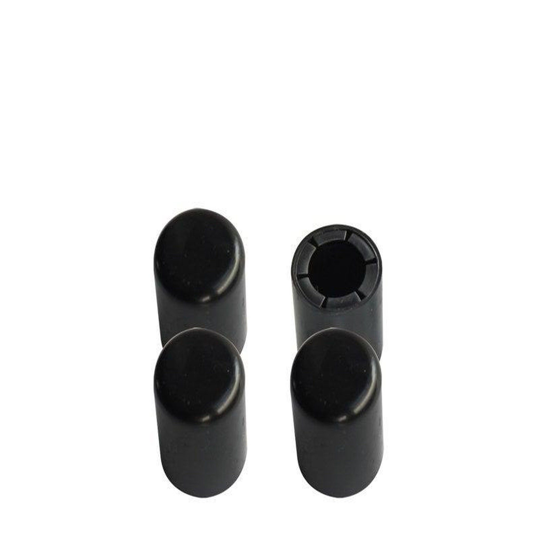 CENTRALE BRICO Lot de 4 embouts multitaille, SCOTCH, diam. de 22 à 25 mm, noir