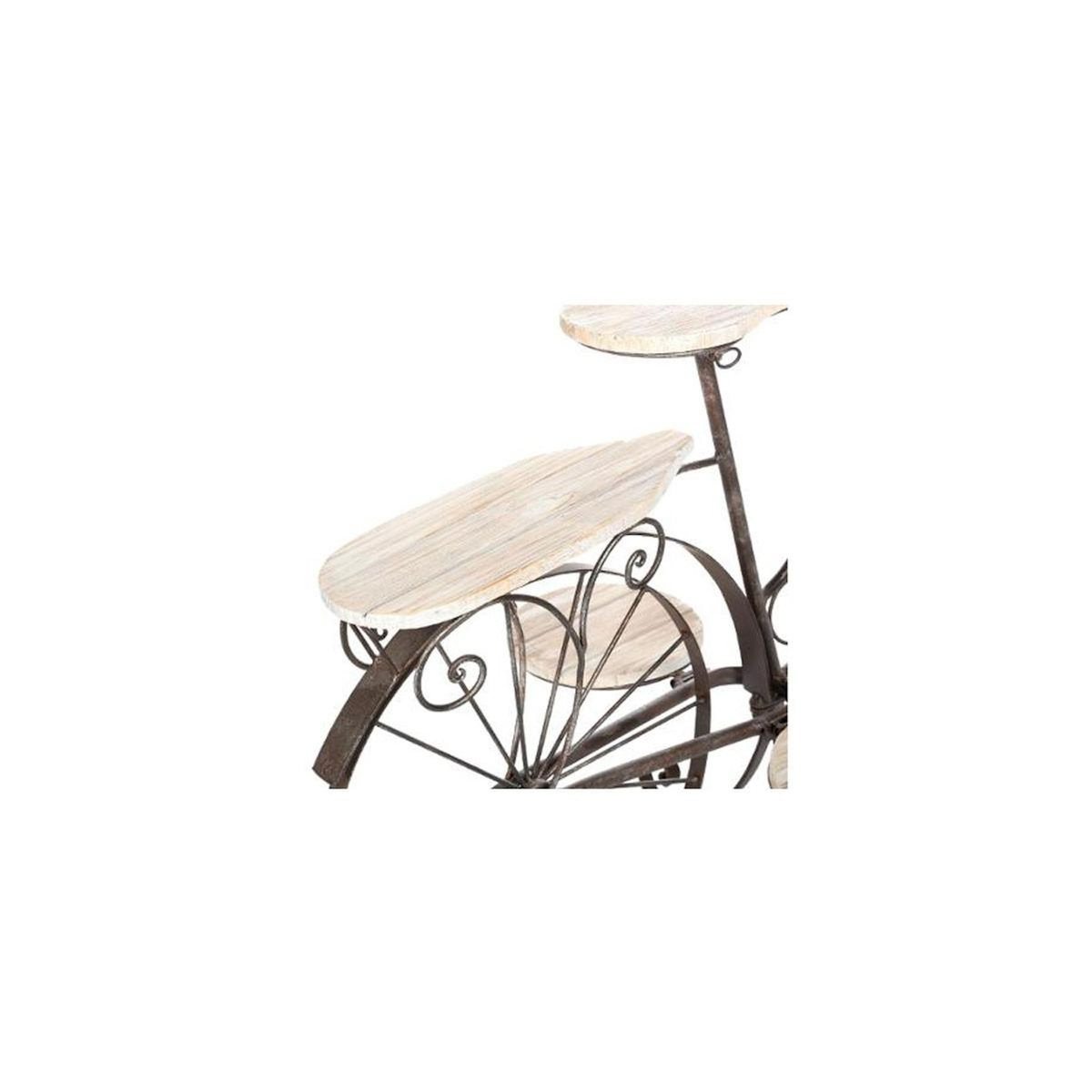HESPERIDE Porte-Plantes en Bois  Vélo  97cm Chêne