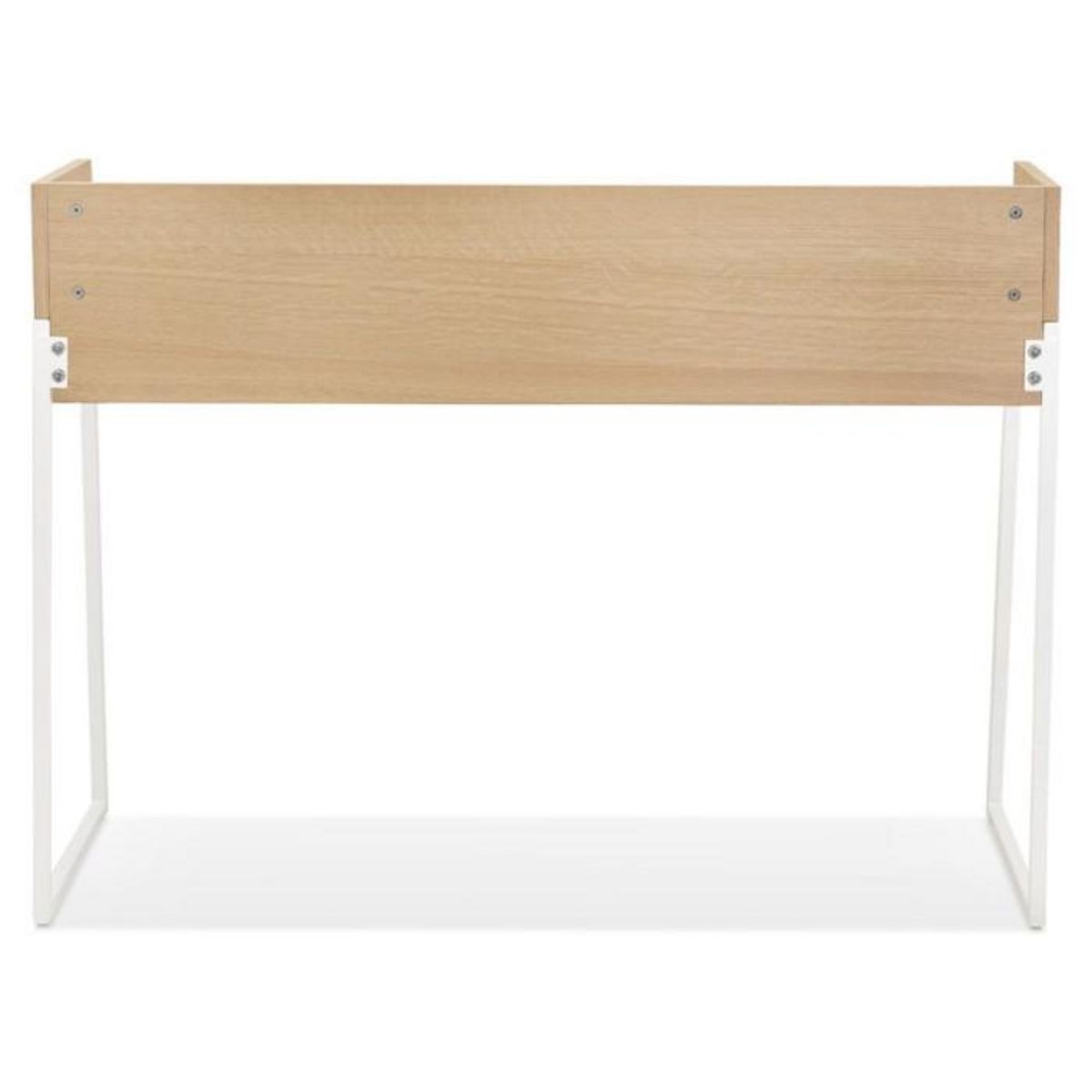 Paris Prix Bureau Design  Zélana  120cm Naturel & Blanc