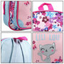 Voir la diapositive 6 : Bagtrotter BAGTROTTER Sac à dos 31 cm avec poche maternelle  Lili Lou Rose