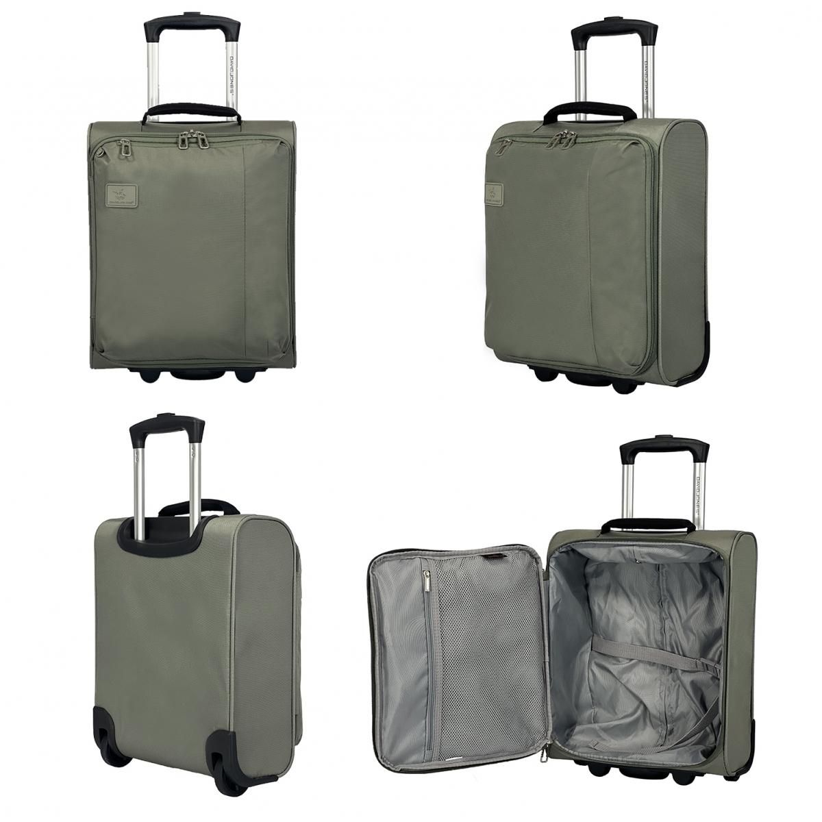 David Jones Valise cabine XS underseat souple 43cm