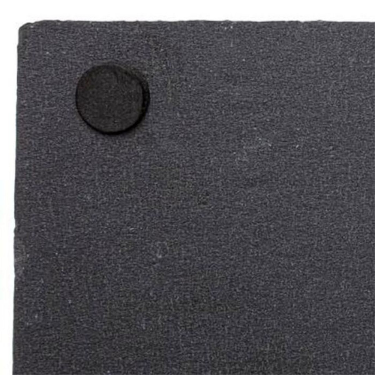 SECRET DE GOURMET Lot de 6 Assiettes Plates  Ardoise II  30cm Gris