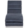 Voir la diapositive 5 : VIDAXL Chaise longue Gris Similicuir daim