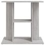 Voir la diapositive 4 : VIDAXL Support pour aquarium sonoma gris 60x30x60 cm bois d ingénierie