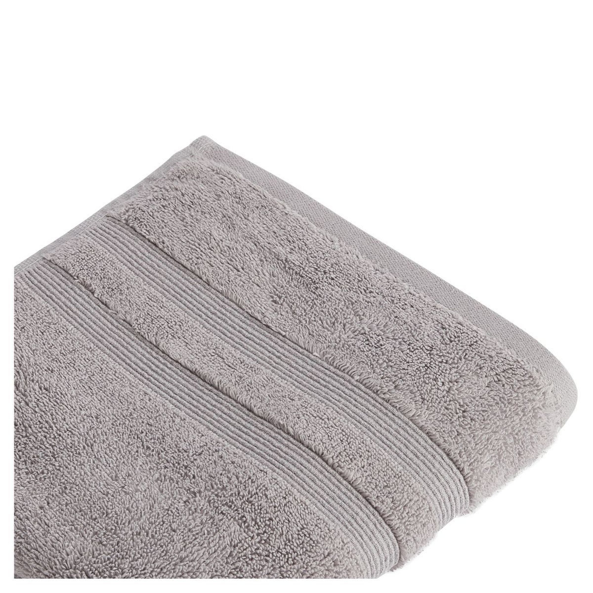 ACTUEL Serviette invité unie en coton tissé 500 g/m²