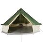 Voir la diapositive 6 : VIDAXL Tente familiale tipi 8 personnes vert imperméable