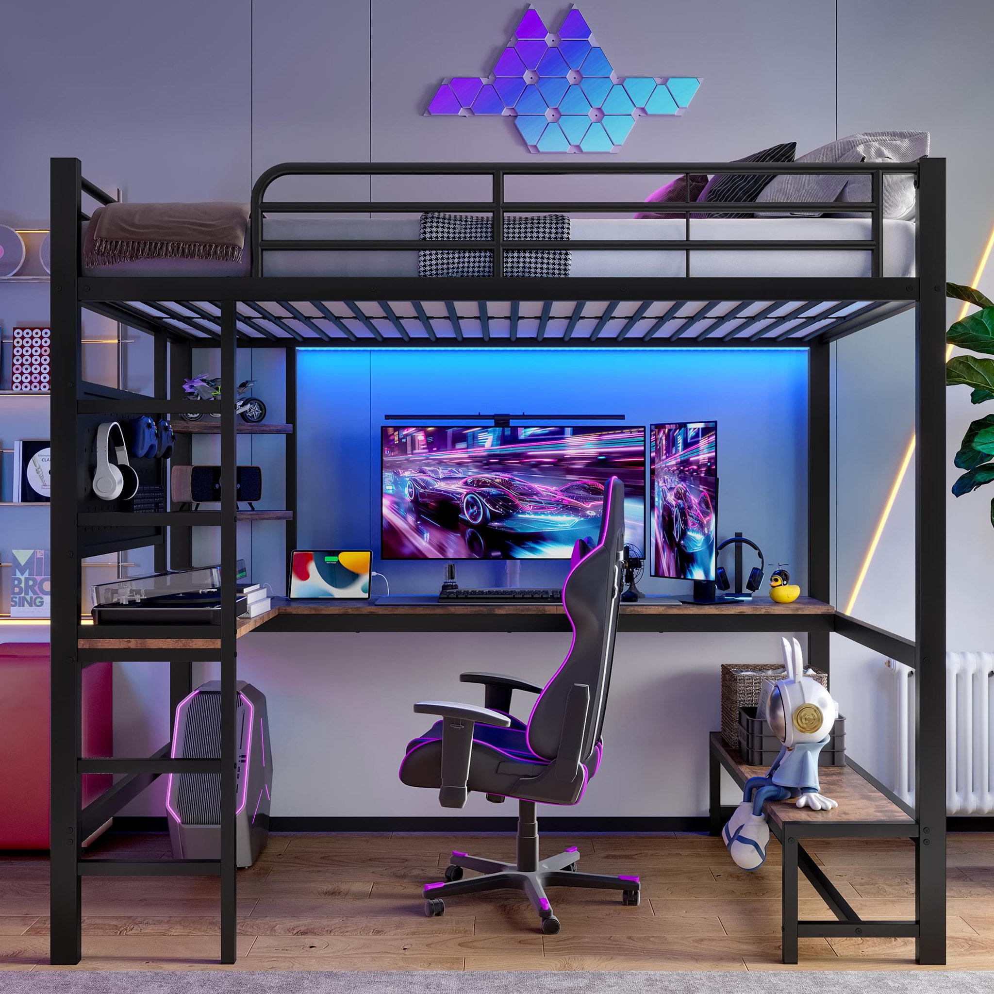Voir la diapositive 4 : MERAX Lit mezzanine