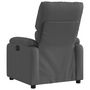 Voir la diapositive 5 : VIDAXL Fauteuil inclinable electrique Gris fonce Tissu