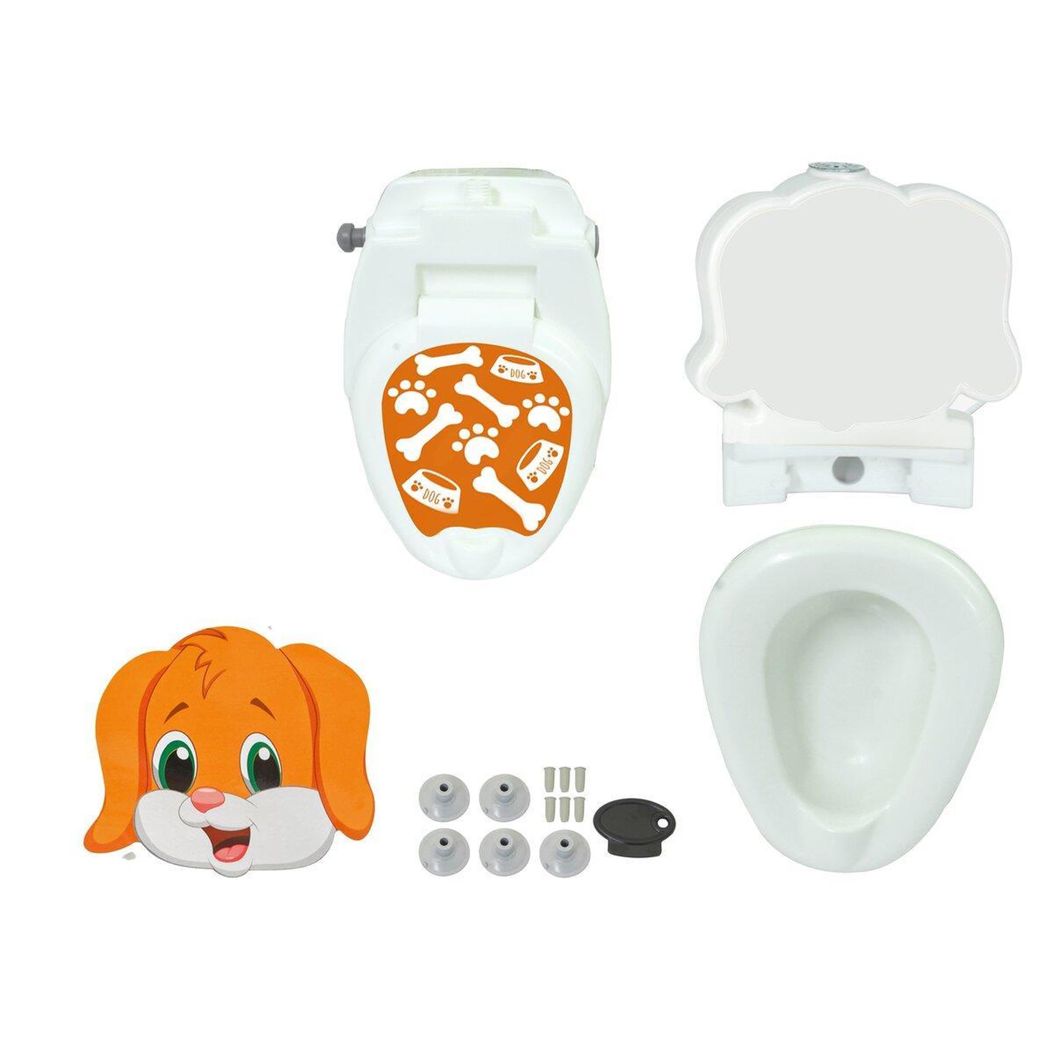 Voir la diapositive 2 : Jamara My little toilet - motif chien