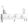 Voir la diapositive 5 : BEST MOBILIER Lavaggi - meuble tv - 4 portes - 200 cm