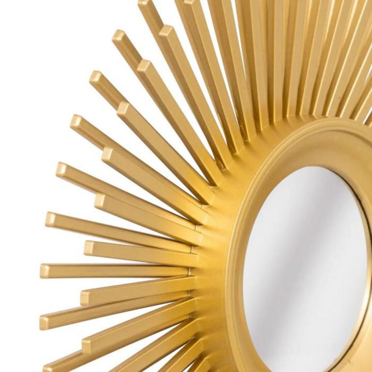 ATMOSPHERA Lot de 3 Miroirs Muraux  Amed  25cm Or