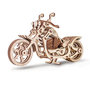 Voir la diapositive 1 : ECO WOOD ART Maquette 3D en bois - Moto Cruiser 22 cm
