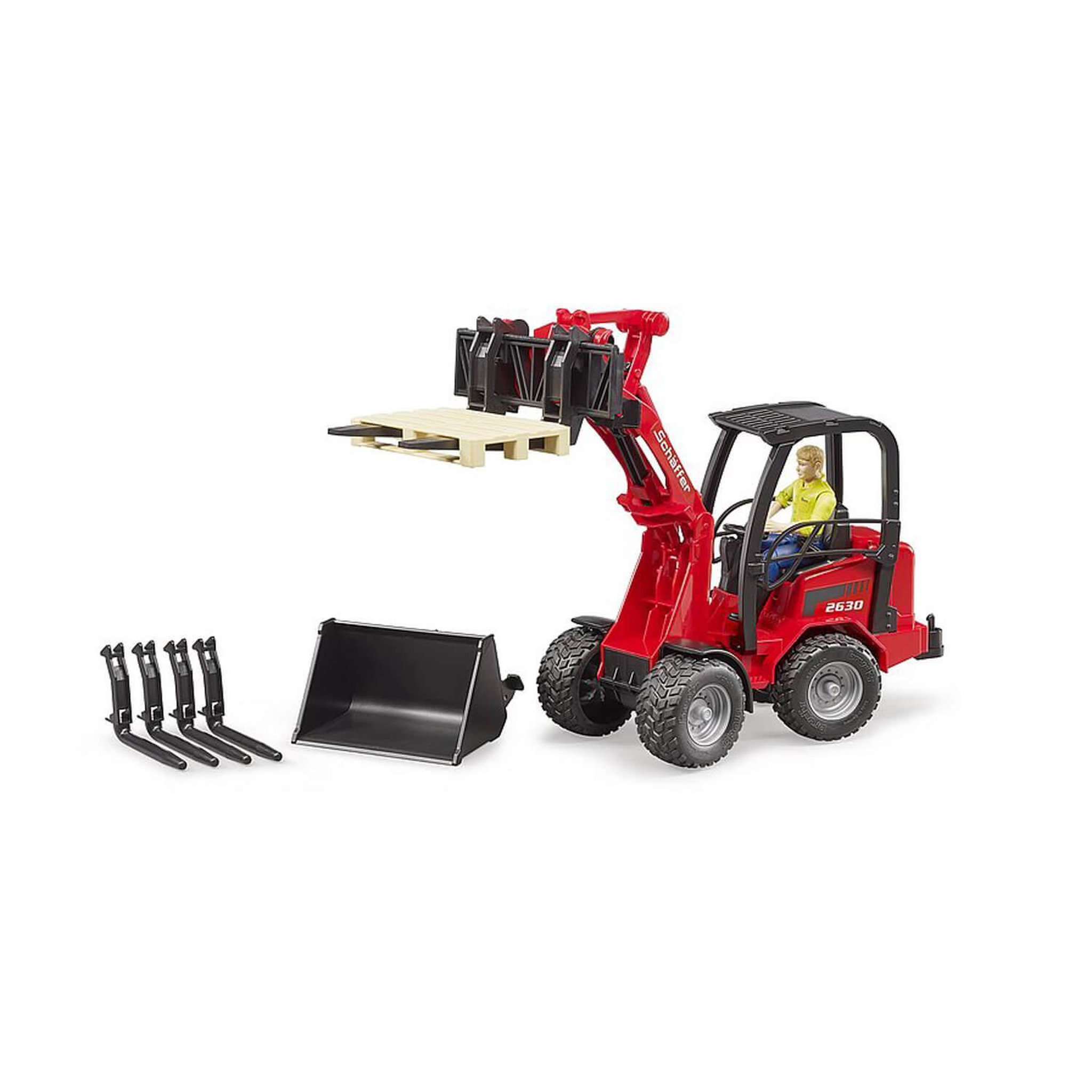 Voir la diapositive 3 : Bruder Chargeur compact Schaeffer 2630
