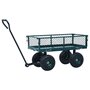 Voir la diapositive 3 : VIDAXL Chariot a main de jardin Vert 250 kg