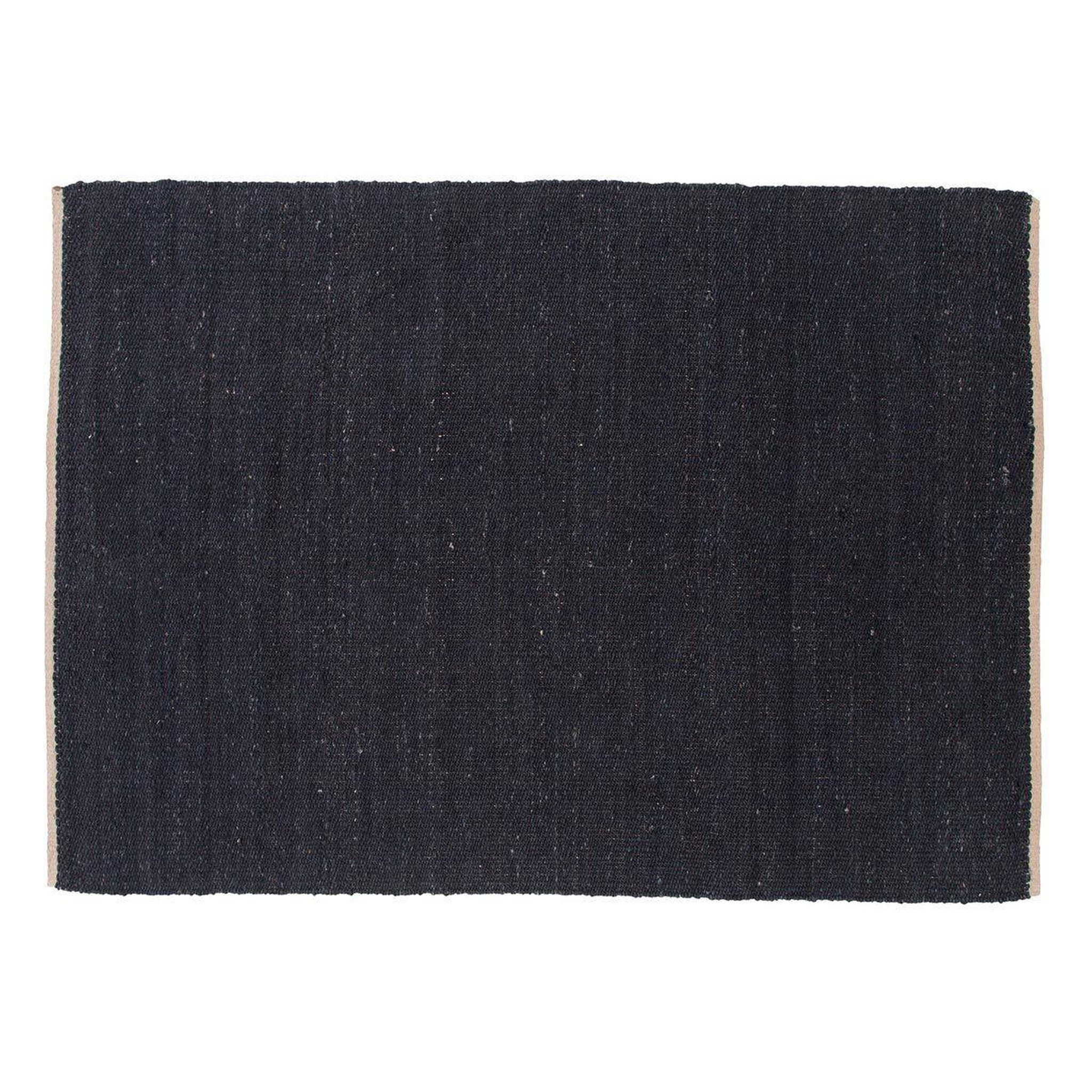 Paris Prix Tapis déco en jute  kali  170x240cm noir
