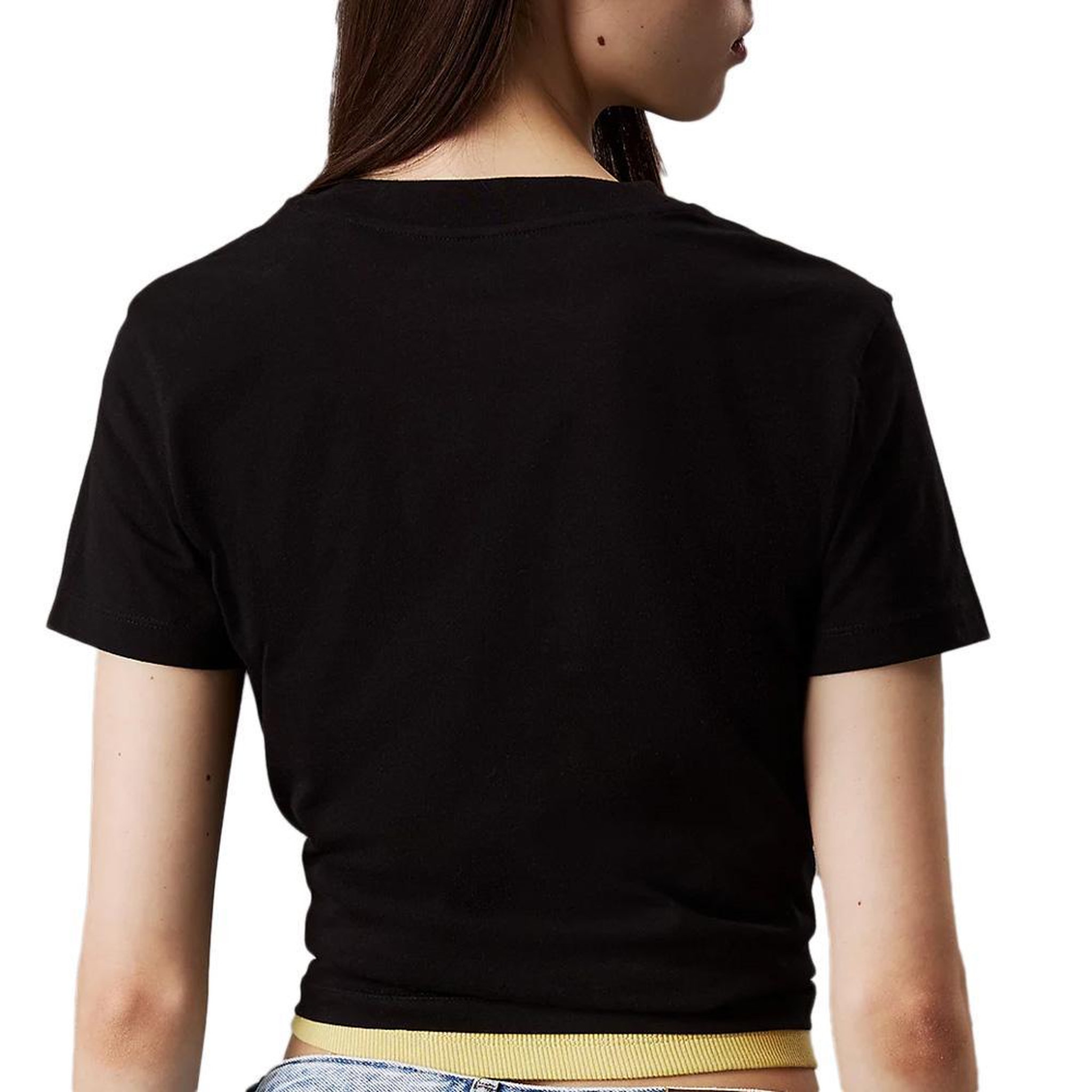 Voir la diapositive 2 : CALVIN KLEIN JEANS T shirt  Femme Calvin Klein Jeans Monologo Baby