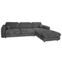 Voir la diapositive 6 : LISA DESIGN Rachel - canapé d'angle droit 4 places en tissu bouclette