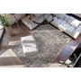 Voir la diapositive 3 : Paris Prix Tapis Tissé Oriental Vintage à Motifs  Faye  Noir