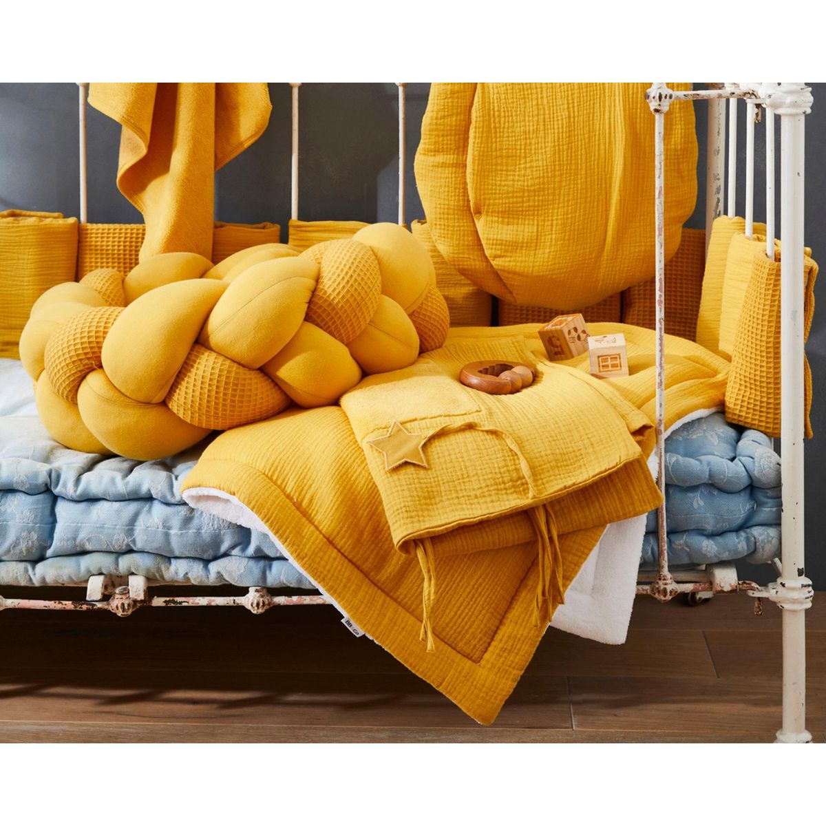 BB&CO Tresse décorative bébé multi-usage 100% coton Mix and Match