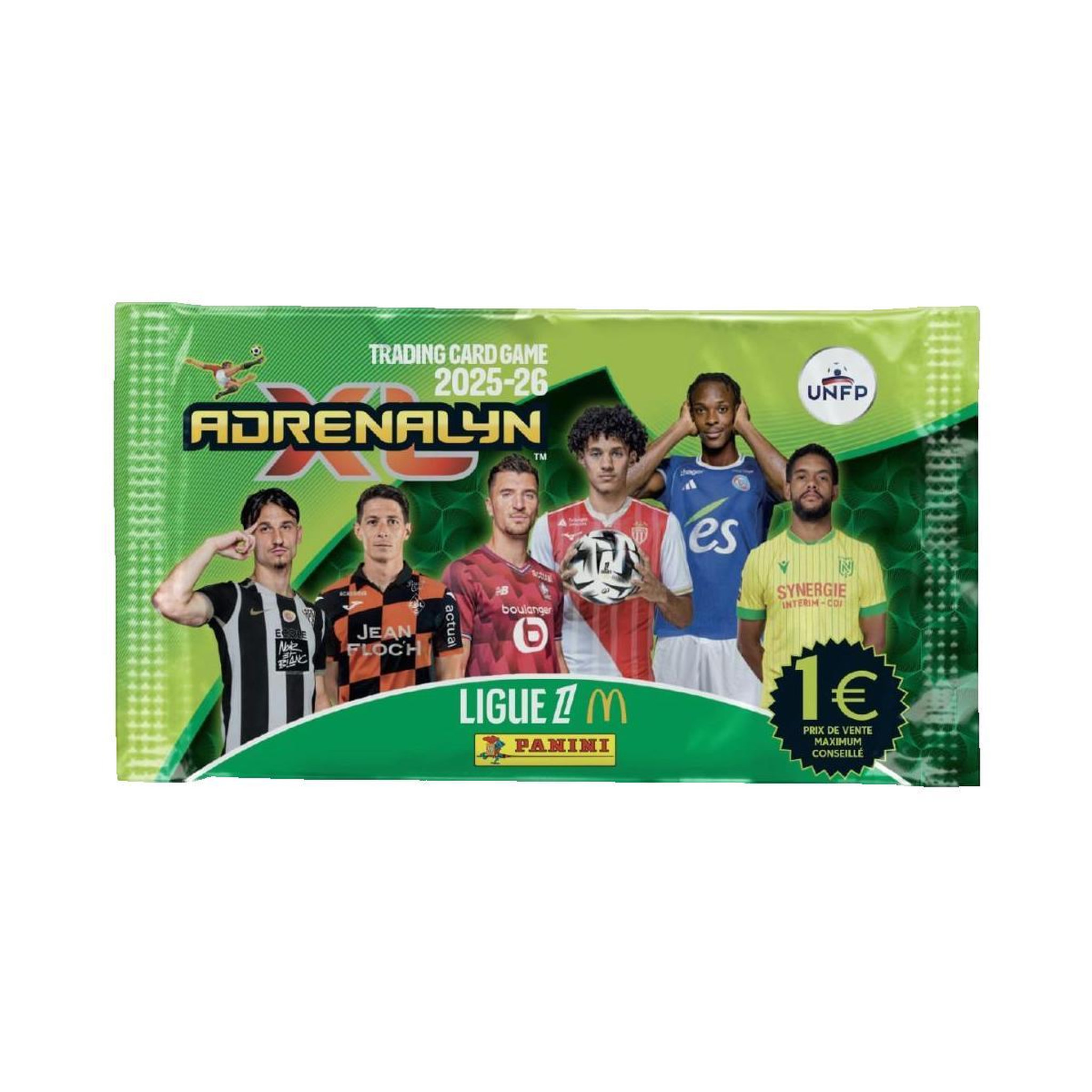Panini Foot 2025-26 Ligue 1 McDonald's – Pack De Démarrage – Album 96 Pages + 5 Pochettes (35 Stickers)