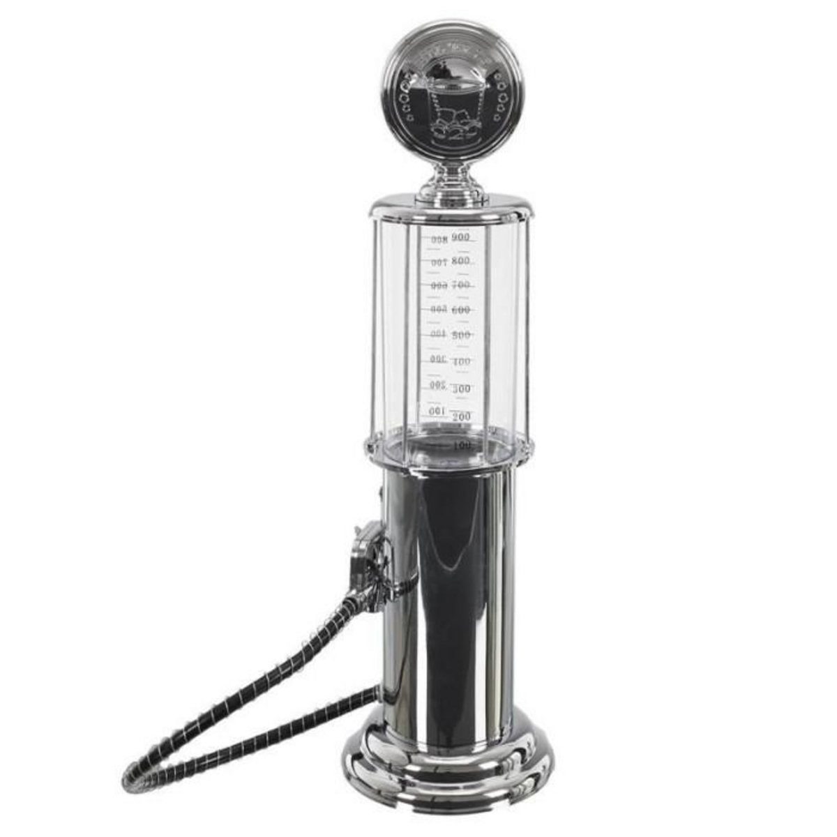 Paris Prix Distributeur de Boisson  Pompe à Essence  90cl Argent