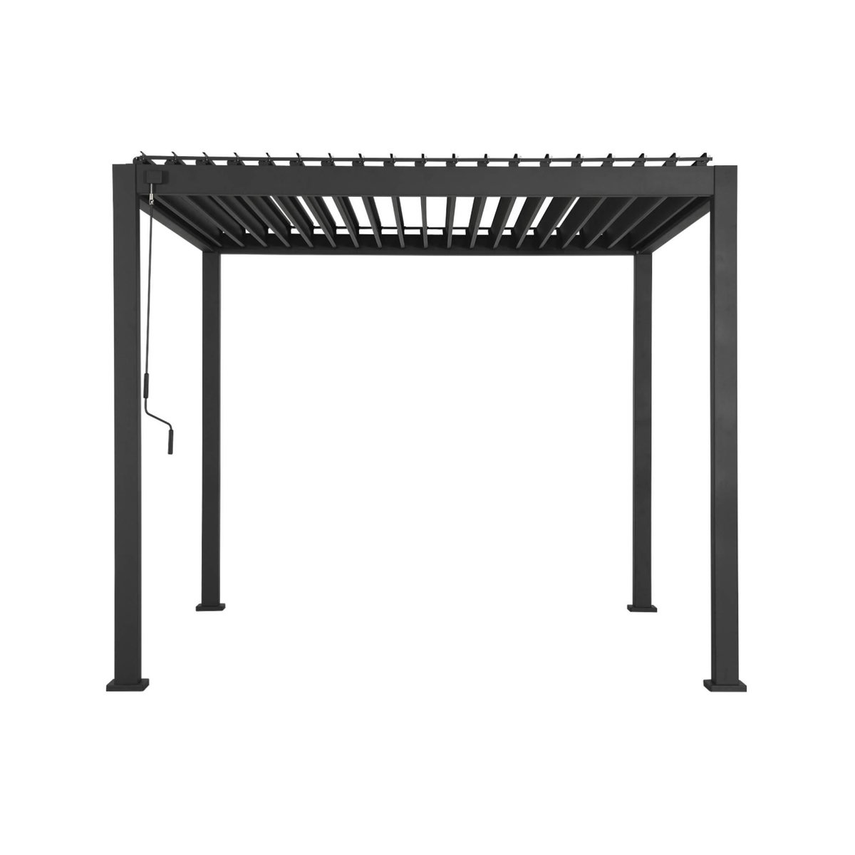 SWEEEK Pergola bioclimatique aluminium lames orientables 3x3m V2 Triomphe