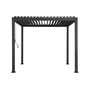 Voir la diapositive 5 : SWEEEK Pergola bioclimatique aluminium lames orientables 3x3m V2 Triomphe
