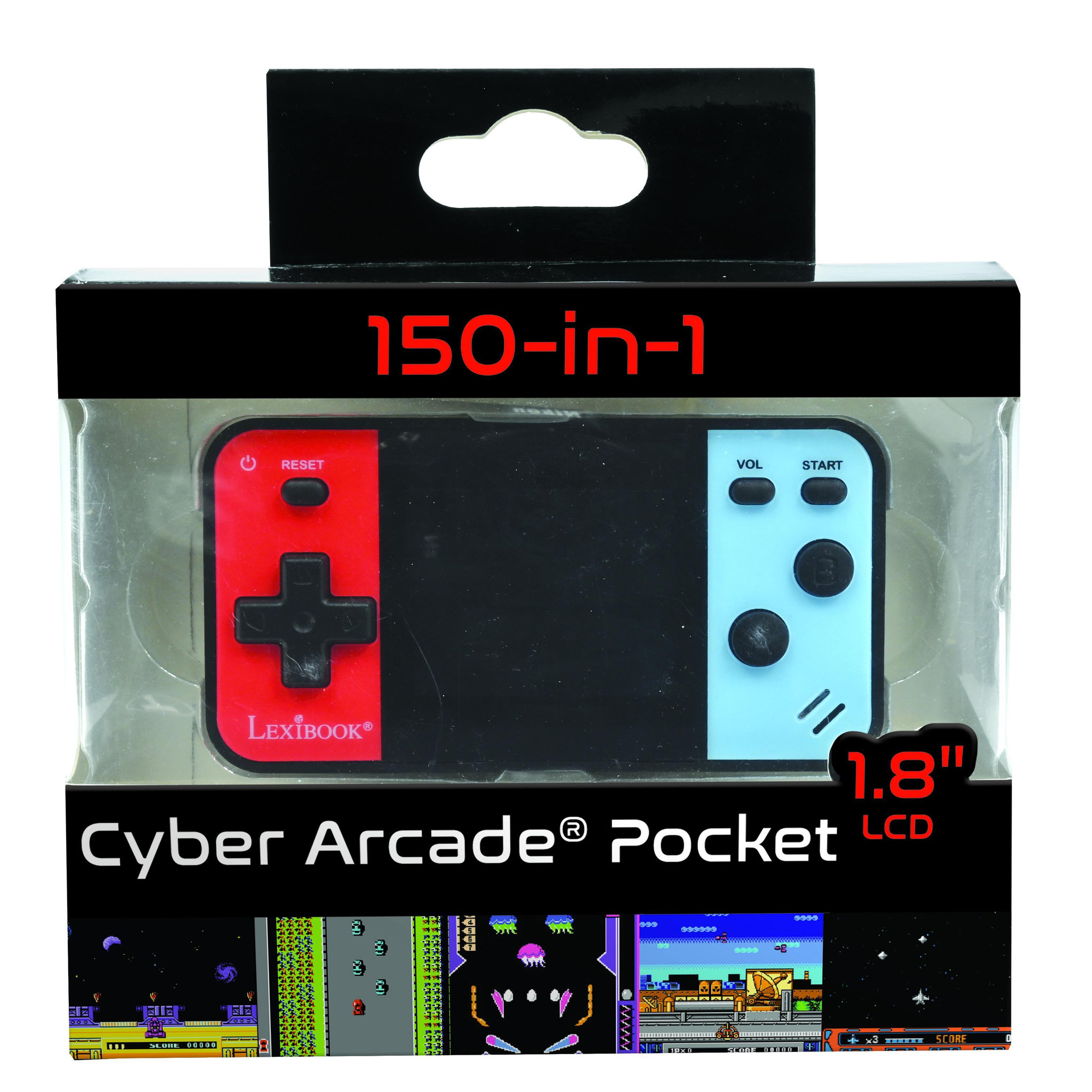Voir la diapositive 6 : Lexibook Mini Console de jeux portable couleur Cyber Arcade Pocket