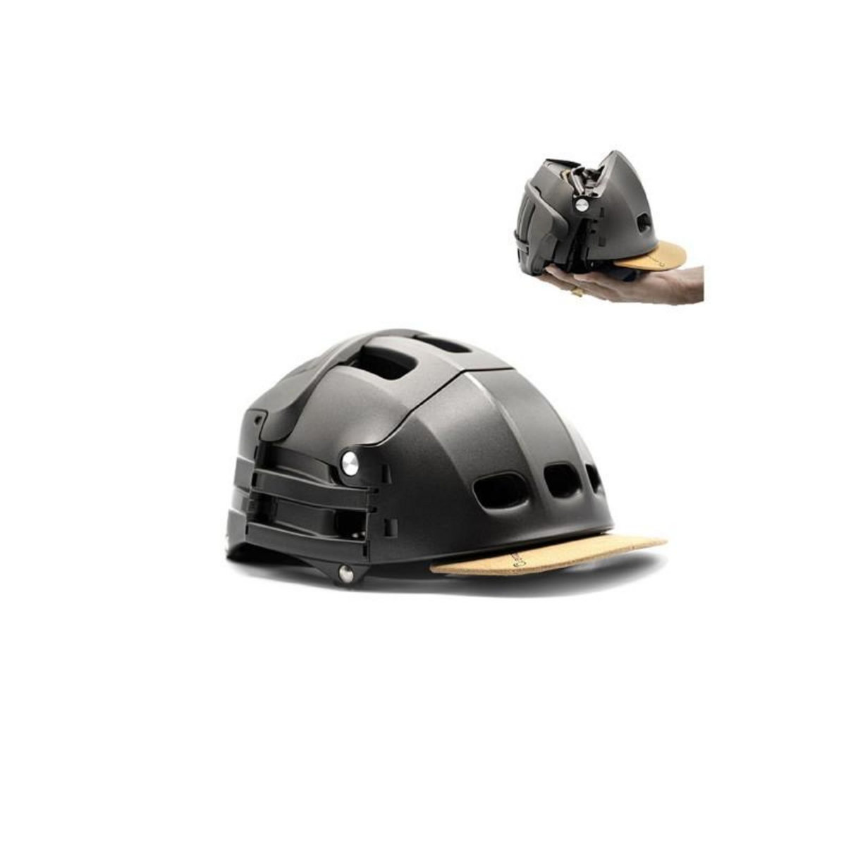 Overade Casque vélo Overade PLIXI TITANIUM GREY S M