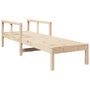 Voir la diapositive 2 : VIDAXL Chaise longue 199,5x62x55 cm bois massif de pin