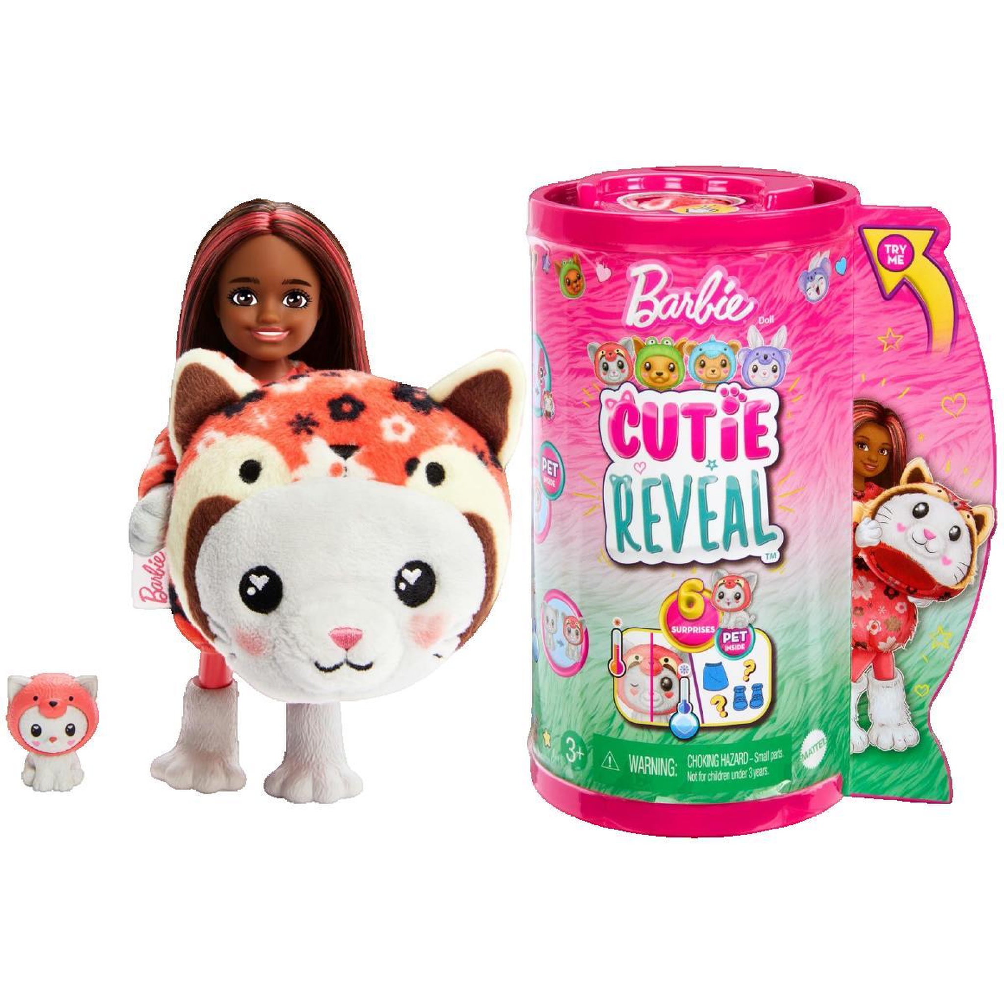 BARBIE Poupée Barbie Cutie Reveal Chelsea Kotek-Panda