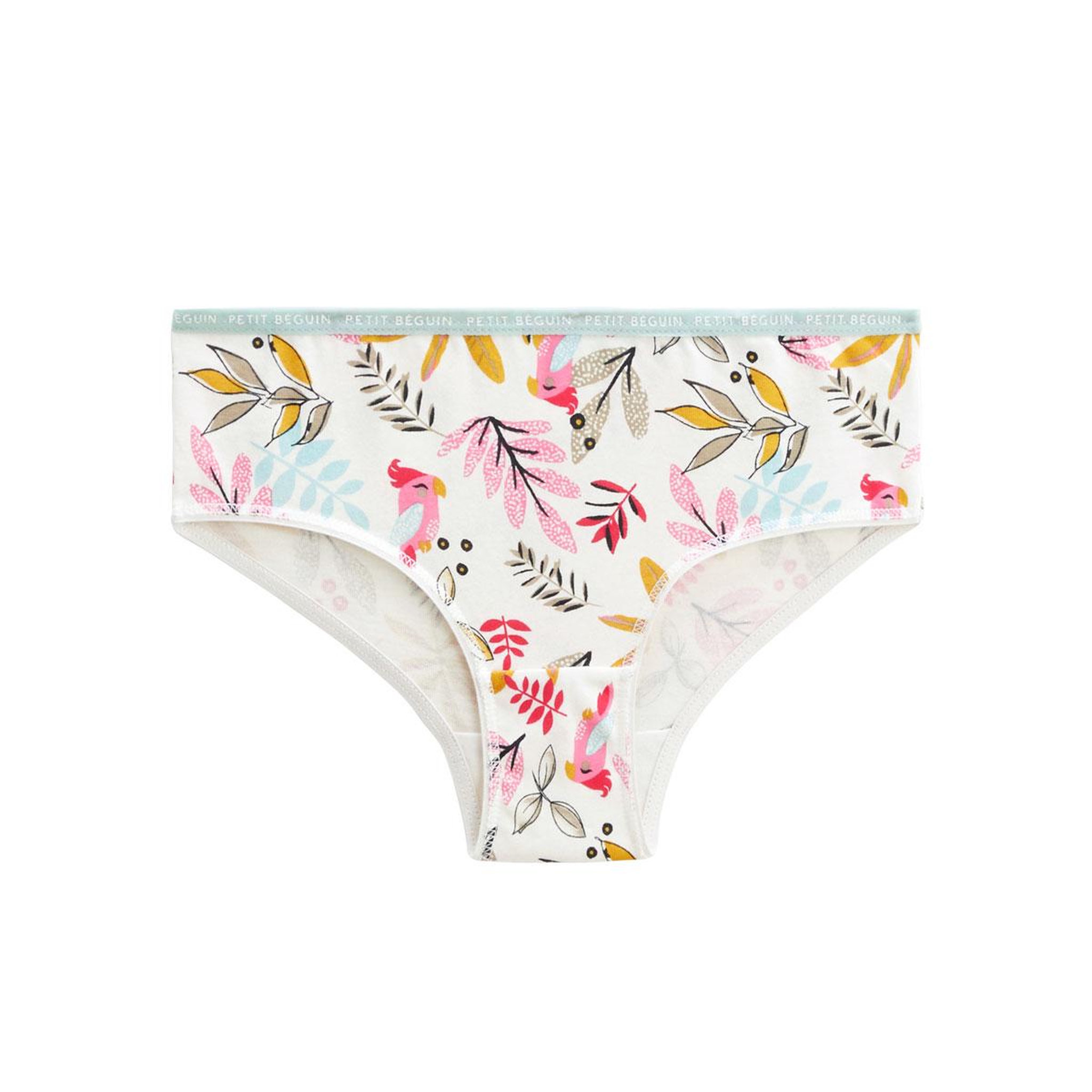 Voir la diapositive 3 : Petit Béguin Lot de 3 culottes fille Love Jungle