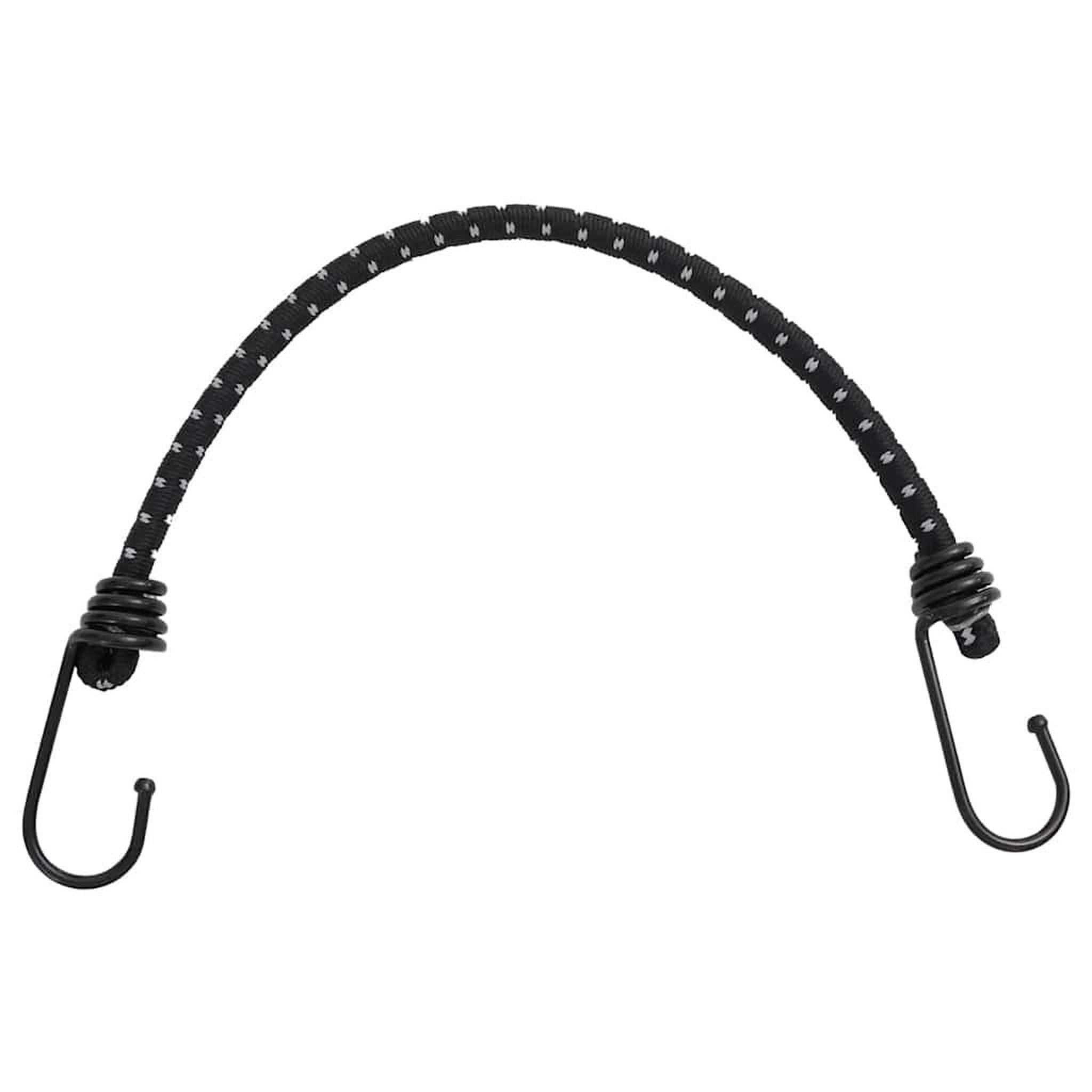 Voir la diapositive 2 : VIDAXL Cordes elastiques avec bandes reflechissantes et crochets 25pcs