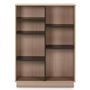 Voir la diapositive 3 : VS VENTA-STOCK Étagère Bibliothèque Vigo 110x80 cm , étagère pour bureau, couleur Chêne et Gris