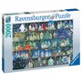 RAVENSBURGER Puzzle 2000 pièces - L'étagère à potions / Zoe Sandler