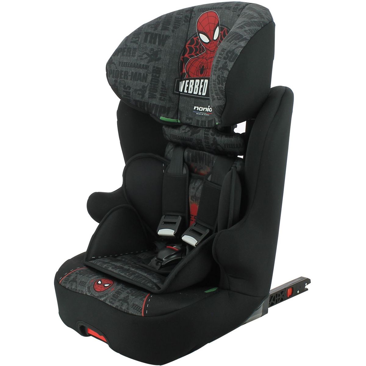 NANIA Siège auto fixations isofix RACE I FIX 76-140 cm R129 i-Size Disney