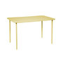 Voir la diapositive 1 : SWEEEK Table de jardin métal 4 places, Amelia L 120 x 70 x 72,5cm