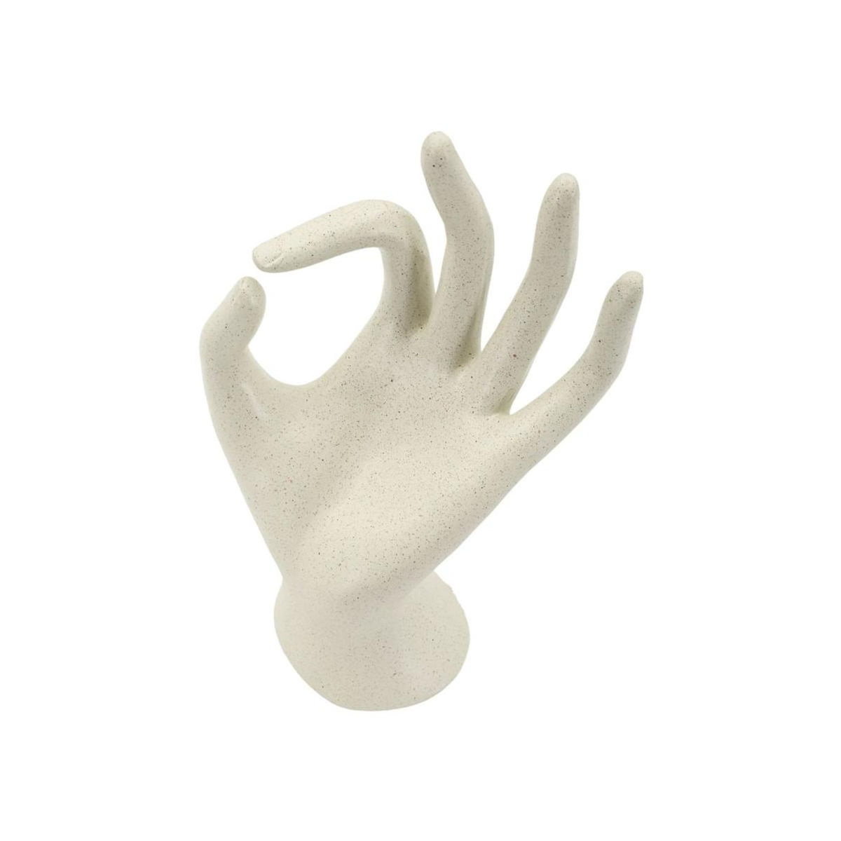 Paris Prix Déco Main OK  Stons  24cm Crème